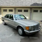 1986 Silver Mercedes-Benz 420 thumbnail