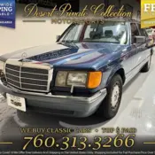 1986 Blue Mercedes-Benz 420SEL thumbnail