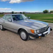 1986 Beige Mercedes-Benz SL-Class thumbnail