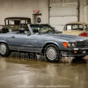 1986 Blue Mercedes-Benz SL-Class thumbnail