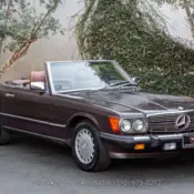 1986 Manganese Brown Metallic Mercedes-Benz SL-Class thumbnail