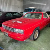 1986 Red Mercury Capri thumbnail