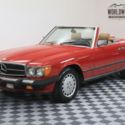 1986 Red Mercedes-Benz SL-Class thumbnail