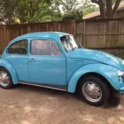 1986 Blue Volkswagen Beetle - Classic thumbnail