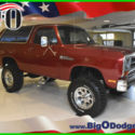 1987 Red Dodge Ramcharger thumbnail