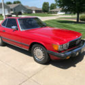 1987 Red Mercedes-Benz SL-Class thumbnail