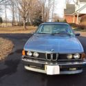 1987 Blue BMW 6-Series thumbnail