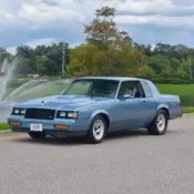 1987 Light Blue Metallic Buick Regal thumbnail