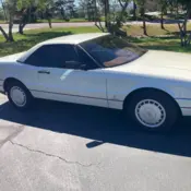 1987 White Cadillac Allante thumbnail