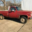 1987 Red Chevrolet C-10 thumbnail