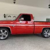1987 Red Chevrolet C-10 thumbnail
