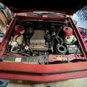 1987 Red Chevrolet Cavalier thumbnail