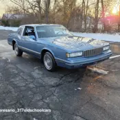 1987 Blue Chevrolet Monte Carlo thumbnail