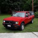 1987 Red Chevrolet S-10 thumbnail