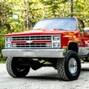 1987 Red Chevrolet Silverado 3500 thumbnail