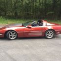 1987 Dark Red Chevrolet Corvette thumbnail