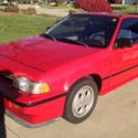 1987 Red Honda CRX thumbnail