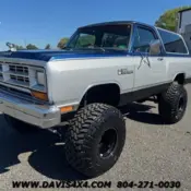 1987 Blue Dodge Ramcharger thumbnail