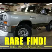 1987 Gray Dodge Ramcharger thumbnail