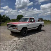 1987 Red Dodge W-Series thumbnail