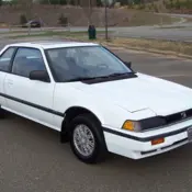 1987 Snow White Honda Prelude thumbnail