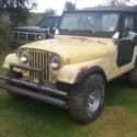 1987 Yellow Jeep CJ thumbnail