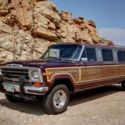 1987 Burgundy Jeep Grand Wagoneer thumbnail