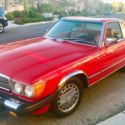1987 Red Mercedes-Benz SL-Class thumbnail