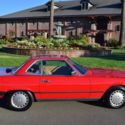 1987 Signal Red Mercedes-Benz SL-Class thumbnail