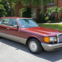 1987 Burgundy Mercedes-Benz 400-Series thumbnail