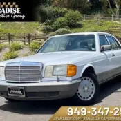 1987 White Mercedes-Benz 500-Series thumbnail