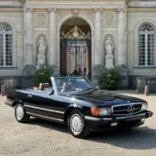 1987 Black Mercedes-Benz SL-Class thumbnail