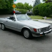 1987 Silver Mercedes-Benz SL-Class thumbnail