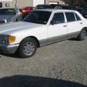 1987 White Mercedes-Benz 400-Series thumbnail