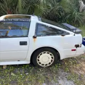 1987 White Nissan 300ZX thumbnail