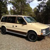 1987 Beige Plymouth Voyager thumbnail