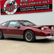1987 Red Pontiac Fiero thumbnail