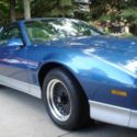 1987 Bright Blue Metallic-Silver lower trim Pontiac Trans Am thumbnail