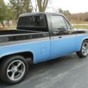 1987 Black/Blue Chevrolet C-10 thumbnail