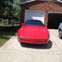 1987 Red Chevrolet Corvette thumbnail