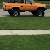 1987 Orange Toyota 4Runner thumbnail