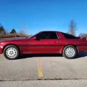 1987 Burgundy Toyota Supra thumbnail