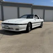 1987 White Toyota Supra thumbnail