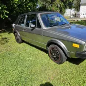1987 Grey Volkswagen Cabriolet thumbnail