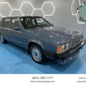 1987 Blue Volvo 760 thumbnail