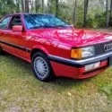 1987 Tornado Red Audi Coupe GT thumbnail