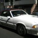 1988 White Ford Mustang thumbnail