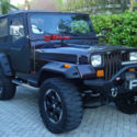 1988 Black Cherry Jeep Wrangler thumbnail