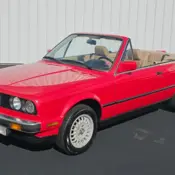1988 Red BMW 3-Series thumbnail