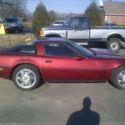 1988 Burgundy Chevrolet Corvette thumbnail
